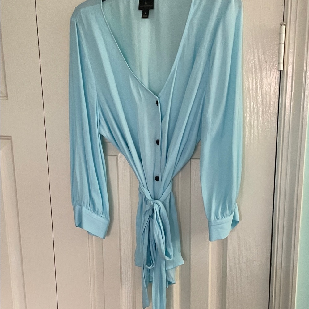 Worthington Blouse with Tie Detail